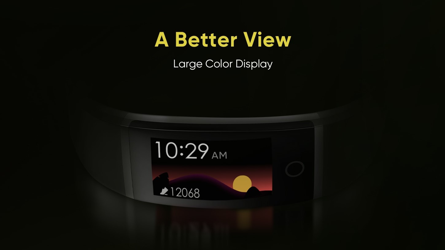 Realme Band ra mắt: Màn hình màu, pin 10 ngày, theo dõi nhịp tim, giá ...