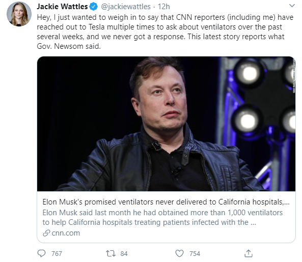 Elon Musk phản pháo cáo buộc chưa chuyển máy thở cho bệnh viện, tag cả thống đốc bang trên Twitter để hỏi rõ sự việc - Ảnh 3.
