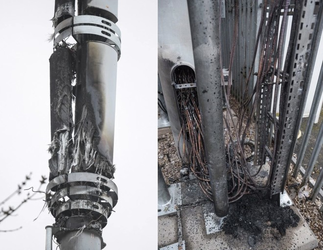 Không ít cột phát sóng 4G đã bị những kẻ quá khích 'đốt oan'