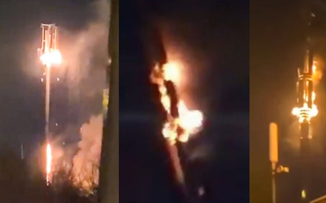 Các vụ đốt phá cột phát sóng viễn thông đang diễn ra nhiều hơn tại một số quốc gia Phương Tây