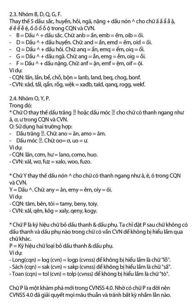 Chi tiết “Chữ Việt Nam song song 4.0” vừa được cấp bản quyền: Zuw zoif val ziwf emy, ond aol val lagh les - Ảnh 7.