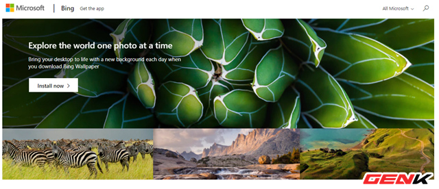 Microsoft phát hành ứng dụng Bing Wallpaper với kho ảnh nền khổng lồ dành cho Windows 10 - Ảnh 2.