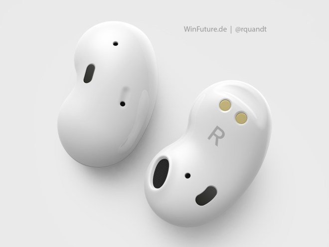 Galaxy Buds thế hệ tiếp theo sẽ có thiết kế hình hạt đậu, ra mắt vào cuối năm nay - Ảnh 2.