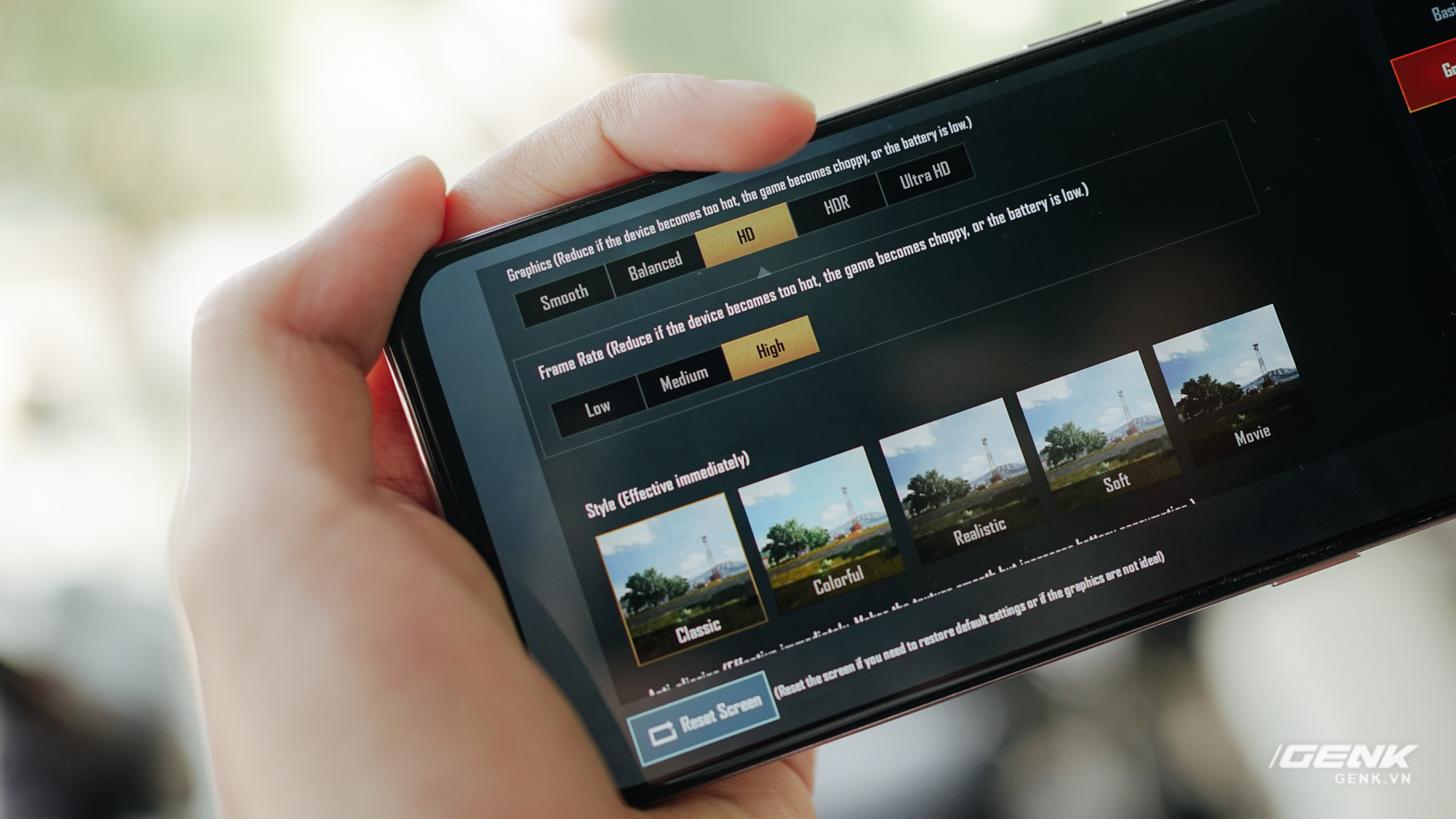 Thử chơi game nặng thiết lập cao nhất trên OPPO Reno3 - Ảnh 7. Thử chơi game nặng thiết lập cao nhất trên OPPO Reno3 - Ảnh 7.