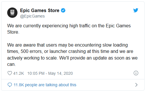 Grand Theft Auto free download crashes Epic Games store