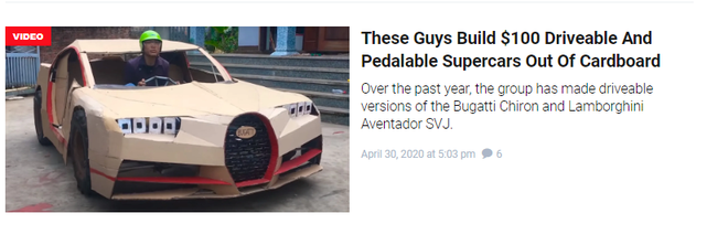 Báo Tây hứng thú khi thấy Youtuber Việt làm siêu xe Ferrari, Bugatti với giá vài triệu đồng - Ảnh 2.