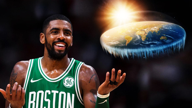 Kyrie Irving cho rằng Trái đất thực sự giống như chiếc bánh pizza.