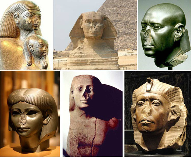 Lý do tại sao rất nhiều tượng Ai Cập cổ bị mất mũi: Bí ẩn gây đau đầu và đáp án đến từ những kẻ trộm mộ - Ảnh 3.