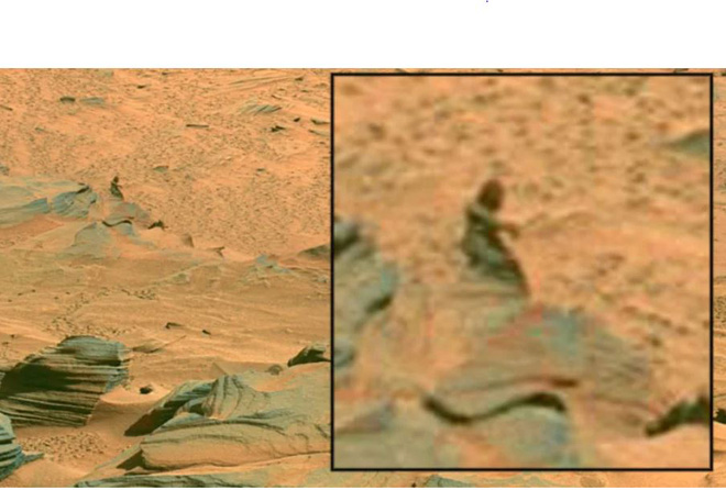 Sự thật về bức ảnh chụp xương người trên bề mặt Sao Hỏa của NASA - Ảnh 3.