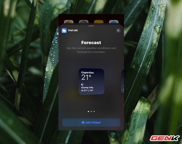iOS 14: Cách thêm và tùy biến Widget ở màn hình Homescreen - Ảnh 4.