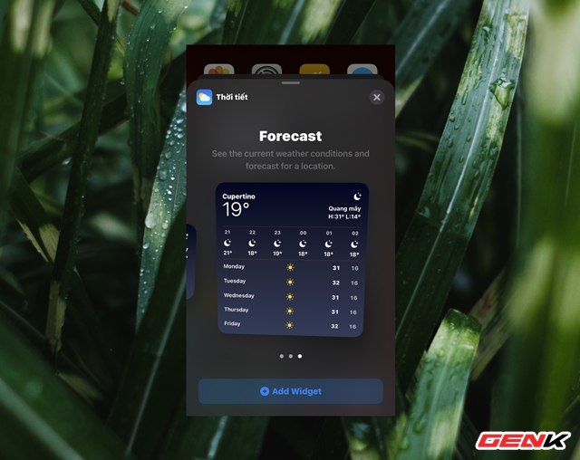 iOS 14: Cách thêm và tùy biến Widget ở màn hình Homescreen - Ảnh 6.