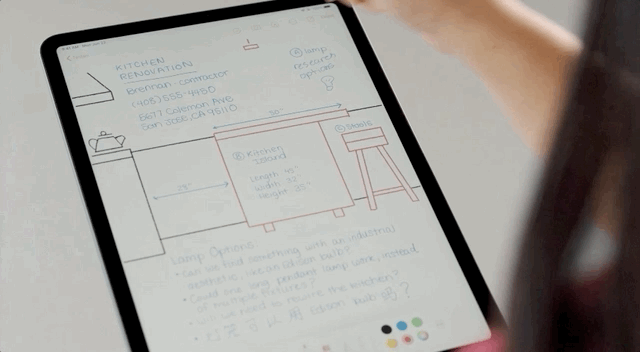 Apple Pencil cùng iPadOS 14 sẽ biến chữ viết tay của bạn thành chữ đánh máy - Ảnh 1.