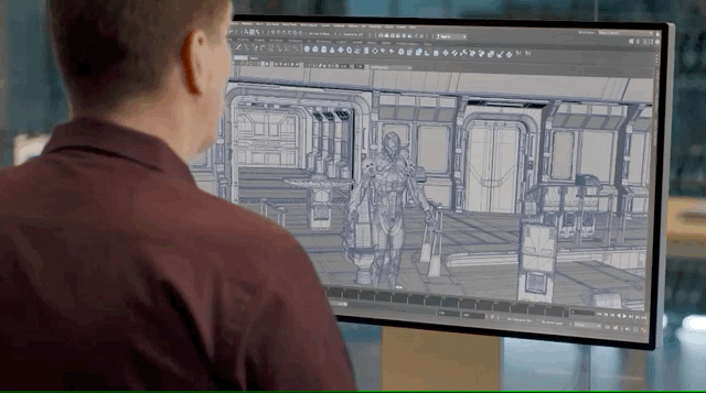 Khả năng xử lý tốt các phần mềm đồ họa 3D, dựng phim, thiết kế chuyển động như Maya.