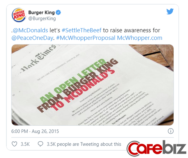 [Case Study] Thâm nho như Burger King: Chỉ 1 câu đề nghị khiến McDonalds tiến thoái lưỡng nan, tạo cú hích truyền thông với fan đồ ăn nhanh - Ảnh 2.
