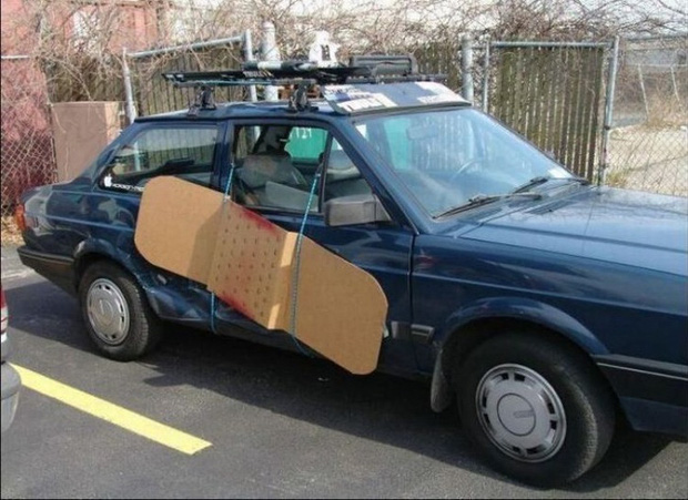 Ấn tượng cách sửa xe 1, ấn tượng băng urgo khổng lồ chắc phải 10!