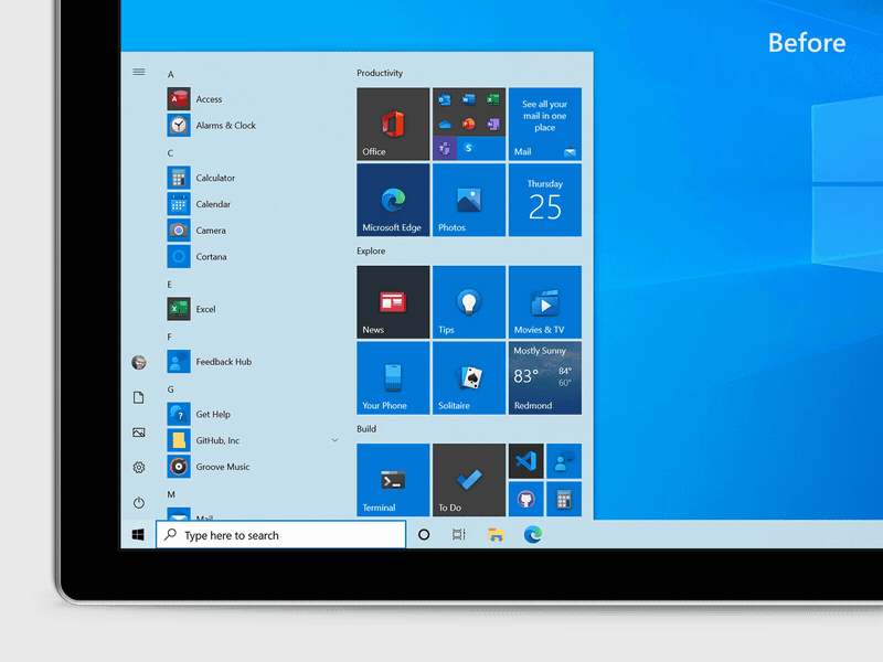 Microsoft ra mắt giao diện thiết kế mới của Start Menu, thêm tính năng cho tổ hợp phím Alt-Tab - Ảnh 2.