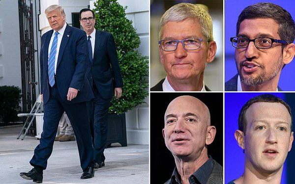  Ông Trump dọa xử nhóm Big Tech nếu Quốc hội Mỹ không làm gì - Ảnh 1.