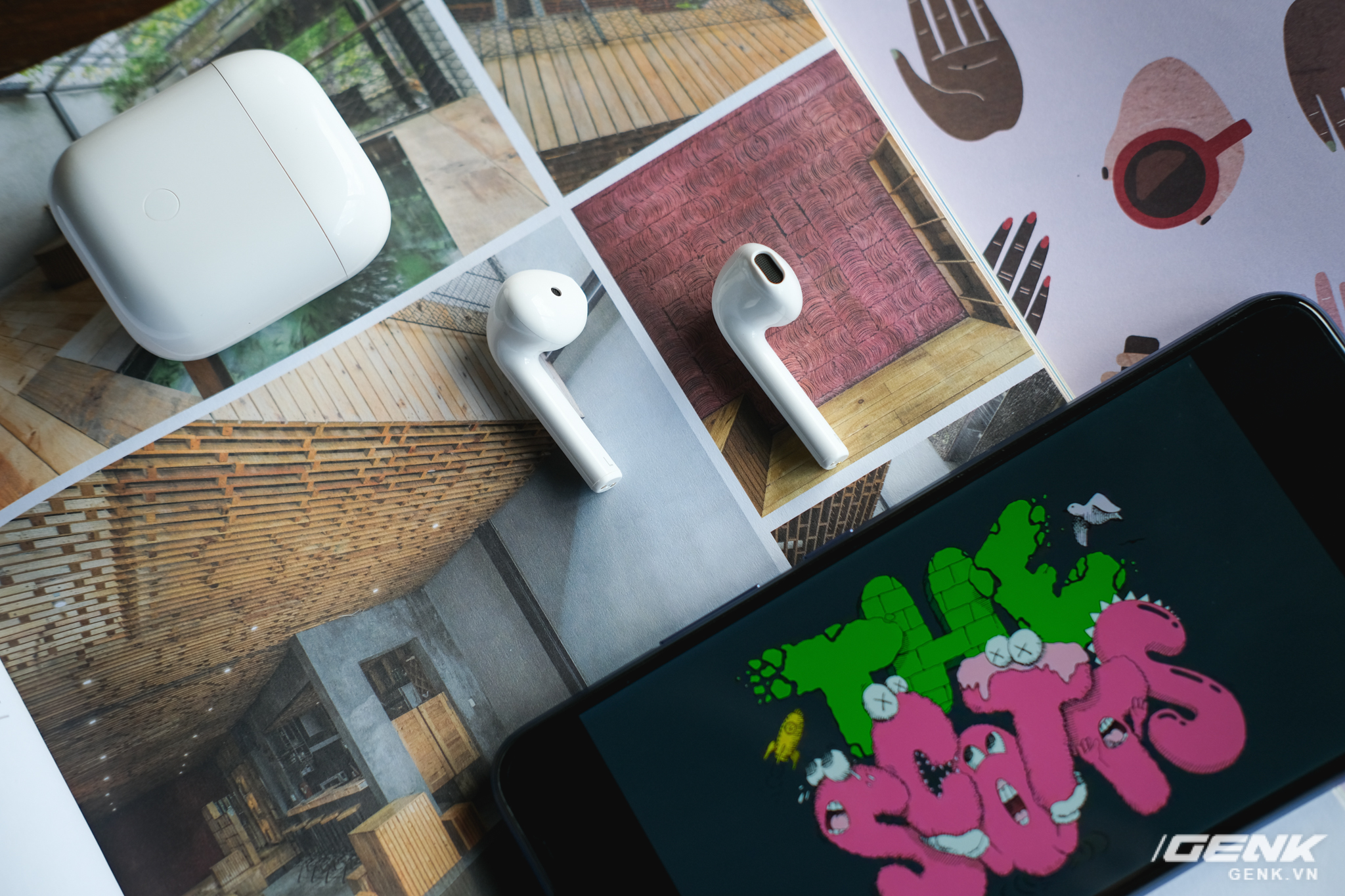 Trên tay tai nghe không dây Realme Buds Air Neo: Thoạt nhìn tưởng AirPods, có điều giá chưa đến 2 triệu đồng - Ảnh 16. Trên tay tai nghe không dây Realme Buds Air Neo: Thoạt nhìn tưởng AirPods, có điều giá chưa đến 2 triệu đồng - Ảnh 16.