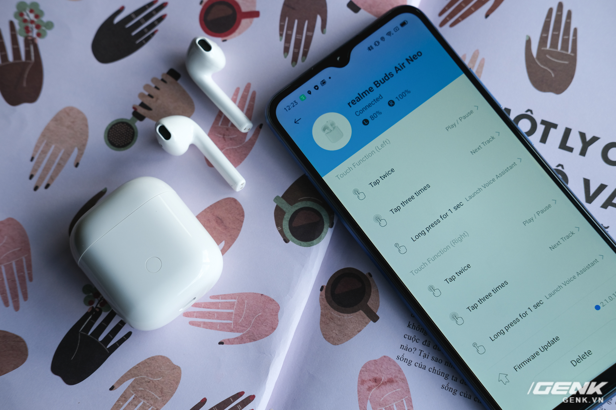 Trên tay tai nghe không dây Realme Buds Air Neo: Thoạt nhìn tưởng AirPods, có điều giá chưa đến 2 triệu đồng - Ảnh 15. Trên tay tai nghe không dây Realme Buds Air Neo: Thoạt nhìn tưởng AirPods, có điều giá chưa đến 2 triệu đồng - Ảnh 15.