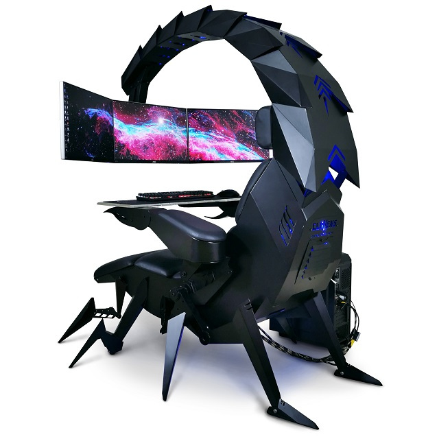 Ghế chơi game hình bọ cạp có thể biến hình đầy ảo diệu - Ảnh 7. Ghế chơi game hình bọ cạp có thể biến hình đầy ảo diệu - Ảnh 7.