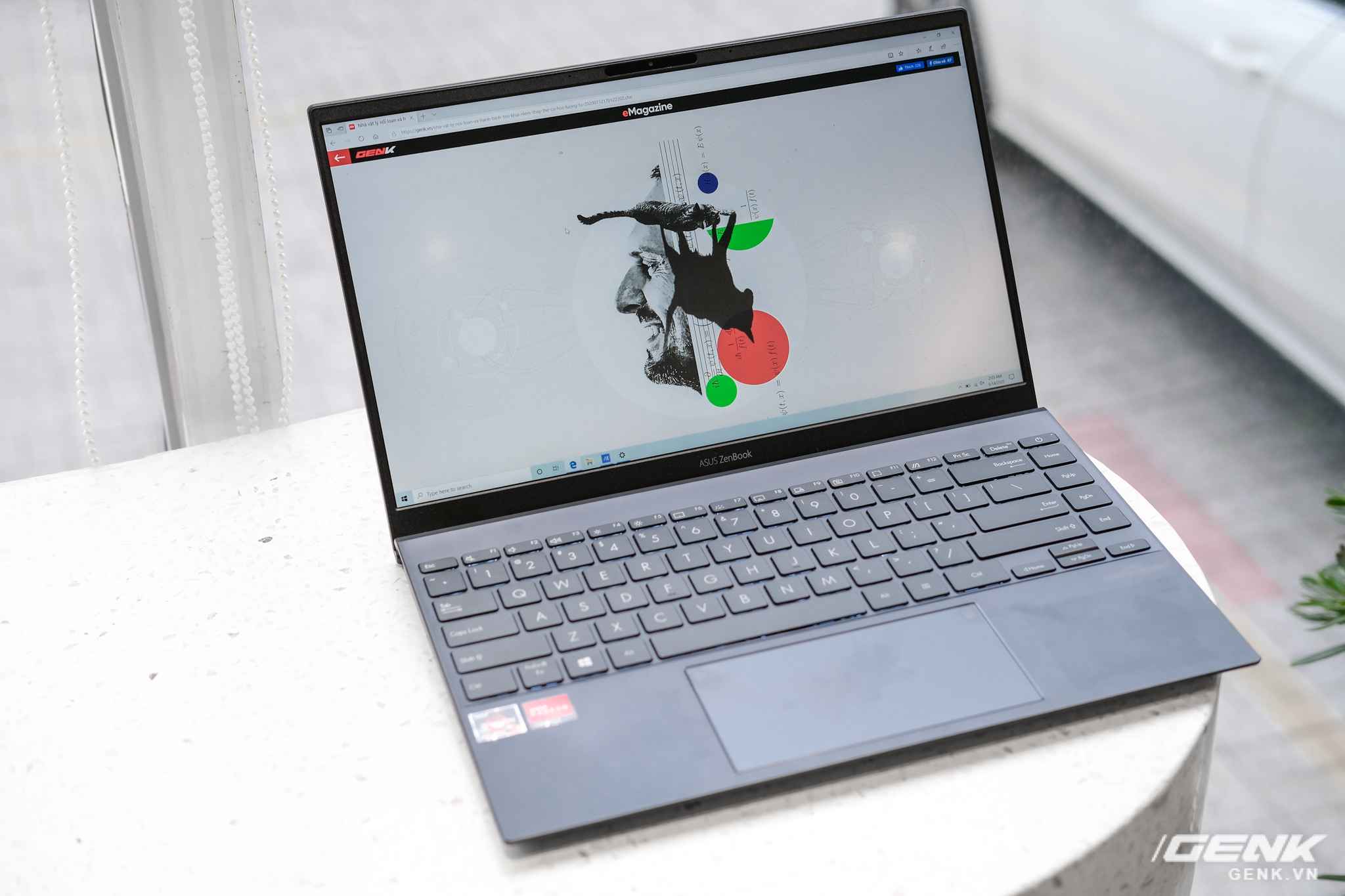 Cận cảnh và trải nghiệm chiếc laptop 14 inch chạy Ryzen Mobile 4000 Series mỏng nhất thế giới đến từ đội ASUS - Ảnh 10. Cận cảnh và trải nghiệm chiếc laptop 14 inch chạy Ryzen Mobile 4000 Series mỏng nhất thế giới đến từ đội ASUS - Ảnh 10.