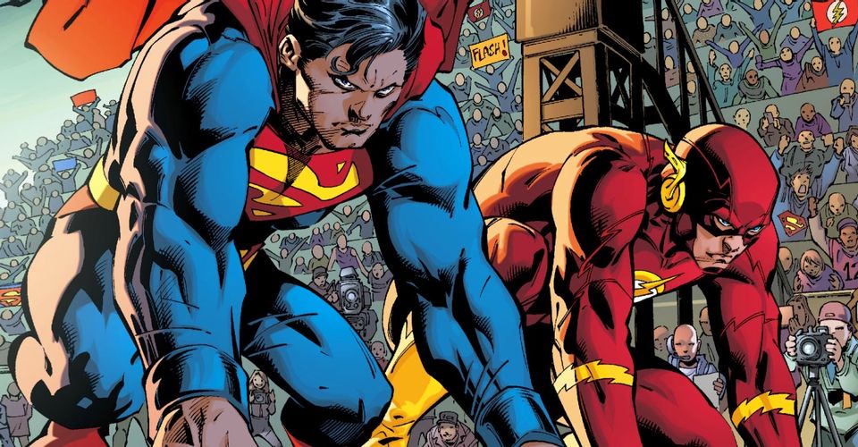 Superman vs The Flash: Ai sẽ l&agrave; người chiến thắng trong cuộc đua tốc độ? - Ảnh 1.