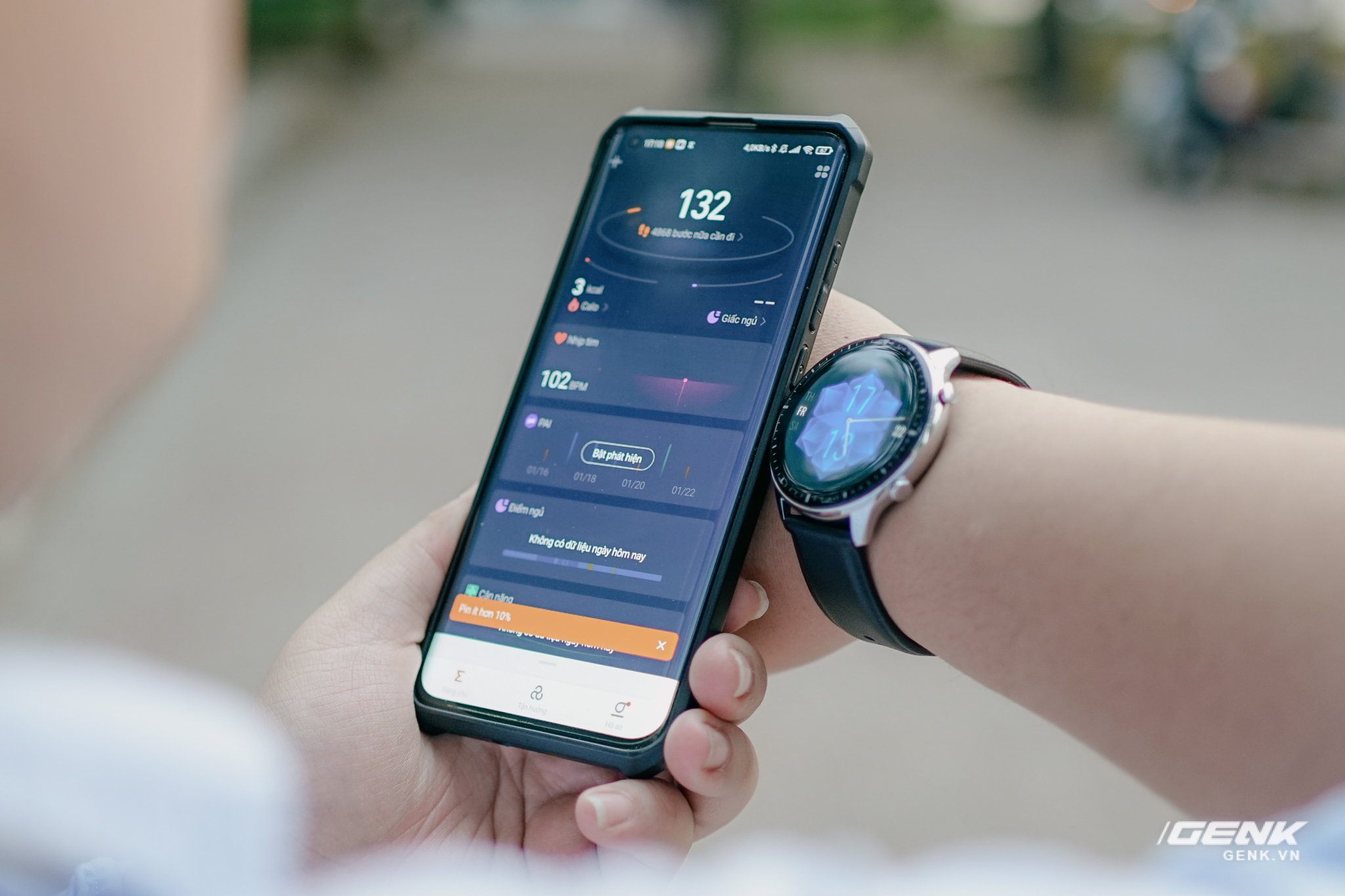 Trên tay Amazfit GTR 2 phiên bản quốc tế: Thiết kế ổn, nhiều tính năng theo dõi sức khoẻ, có tiếng Việt đầy đủ, pin 14 ngày, giá từ 3.89 triệu đồng - Ảnh 5. Trên tay Amazfit GTR 2 phiên bản quốc tế: Thiết kế ổn, nhiều tính năng theo dõi sức khoẻ, có tiếng Việt đầy đủ, pin 14 ngày, giá từ 3.89 triệu đồng - Ảnh 5.