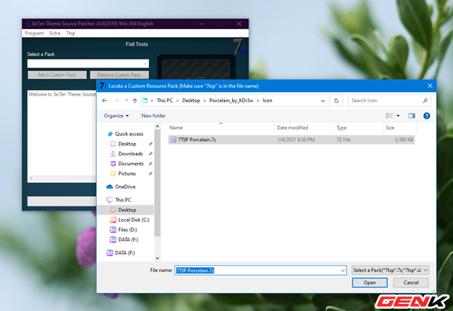 Mỏi cổ chờ Windows 10 có giao diện mới? Hãy cài ngay bộ giao diện Porcelain này để không thấy nhàm chán - Ảnh 11. Mỏi cổ chờ Windows 10 có giao diện mới? Hãy cài ngay bộ giao diện Porcelain này để không thấy nhàm chán - Ảnh 11.
