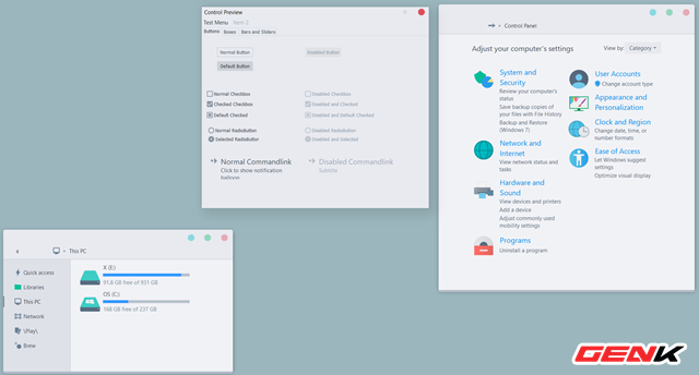 Mỏi cổ chờ Windows 10 có giao diện mới? Hãy cài ngay bộ giao diện Porcelain này để không thấy nhàm chán - Ảnh 1. Mỏi cổ chờ Windows 10 có giao diện mới? Hãy cài ngay bộ giao diện Porcelain này để không thấy nhàm chán - Ảnh 1.