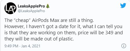 Rộ tin đồn Apple đang xây dựng phiên bản thân thiện của AirPods Max: Chất liệu nhựa, giá 349 USD - Ảnh 2.