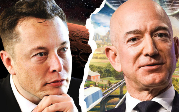 Elon Musk bình luận dạo trong bài đăng của Jeff Bezos, cà khịa ông chỉ là số 2 thôi, tôi mới giàu số 1 - Ảnh 1.