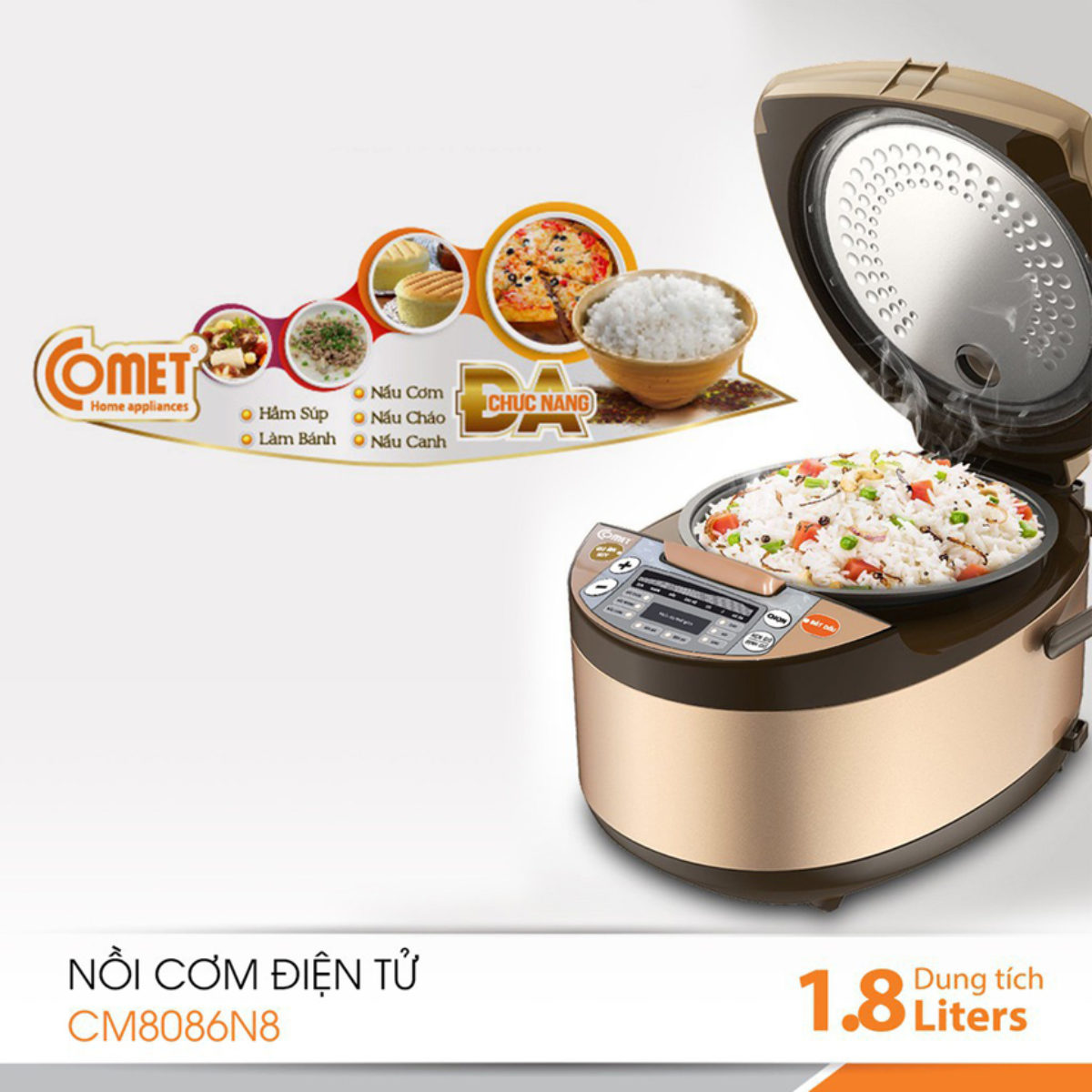 5 nồi cơm điện sang xịn mịn, xứng đ&aacute;ng để c&aacute;c ch&agrave;ng trai lựa chọn l&agrave;m &ldquo;bạn đời&rdquo; - Ảnh 8.