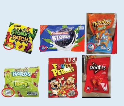 Mỹ ra cảnh báo về kẹo và đồ ăn cho trẻ em chứa nồng độ THC cao - Ảnh 1.