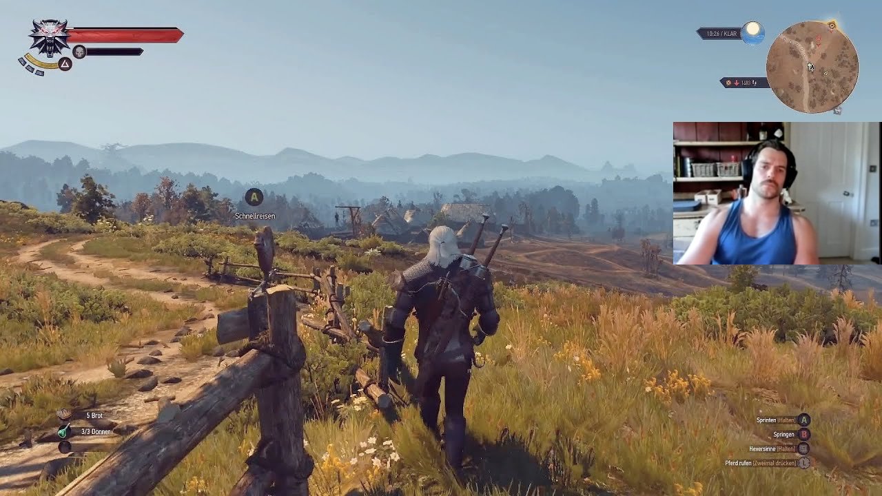 Tranh thủ giãn cách, Henry Cavill chiến lại The Witcher 3 ở cấp độ khó nhất, hứa hẹn Geralt sẽ lắm mồm hơn trong mùa phim thứ 2 - Ảnh 1. Tranh thủ giãn cách, Henry Cavill chiến lại The Witcher 3 ở cấp độ khó nhất, hứa hẹn Geralt sẽ lắm mồm hơn trong mùa phim thứ 2 - Ảnh 1.
