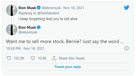 Elon Musk tiếp tục gây bão Twitter: “Ông muốn tôi bán thêm cổ phiếu sao?” - Ảnh 3.
