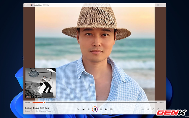 In the next Windows 11 update, Windows Media Player will revive with a new look - Photo 1.