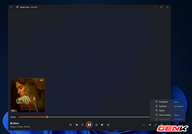 In the next Windows 11 update, Windows Media Player will revive with a new look - Photo 11.
