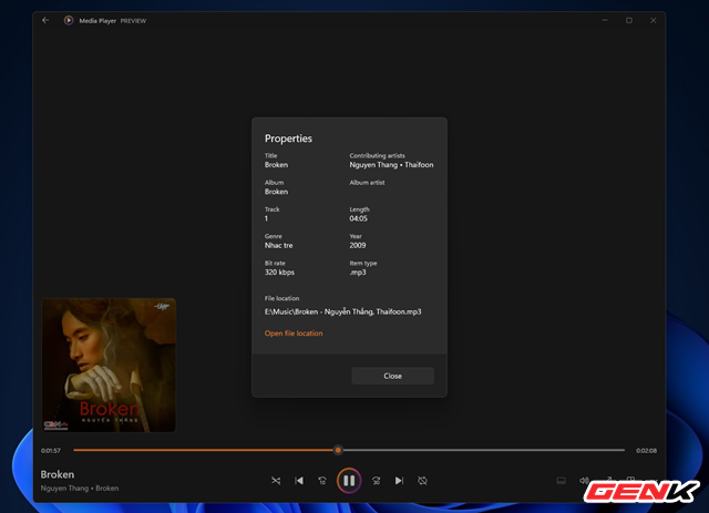 In the next Windows 11 update, Windows Media Player will revive with a new look - Photo 13.