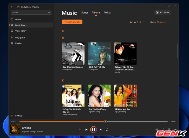 In the next Windows 11 update, Windows Media Player will revive with a new look - Photo 14.