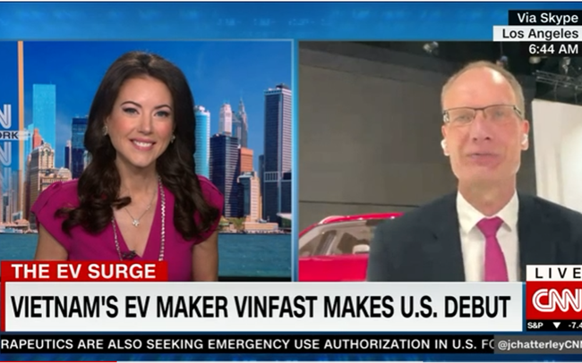   VinFast on CNN: Why not the Chinese market but the US?  Why this moment?  - Photo 1.