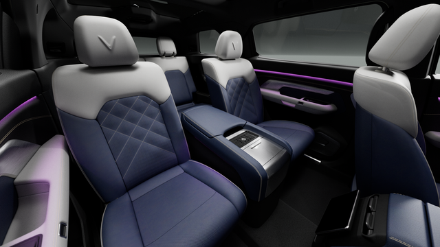 Launching VinFast VF e36: 2 rows of business-style seats, playing games like Tesla, two versions, up to 680km, 11 airbags - Photo 9.