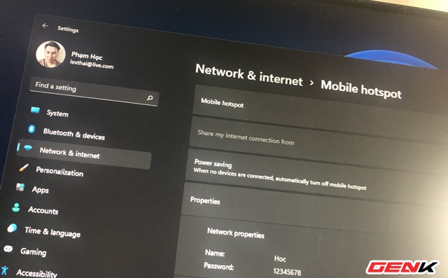 Turn your Windows 11 computer into a Wi-Fi hotspot for smartphones - Photo 1.