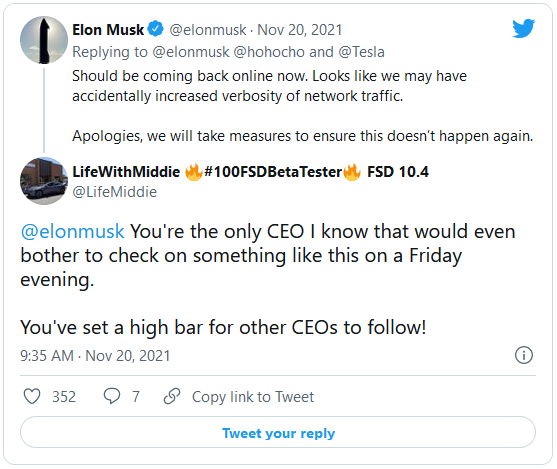 Khách hàng lên Twitter phàn nàn về xe Tesla, Elon Musk đáp lại chỉ sau 3 phút làm cả Twitter tán thưởng không ngớt - Ảnh 2.