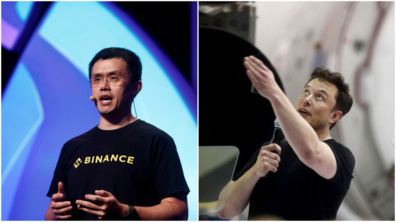 Being kicked by Elon Musk about Dogecoin, the CEO of Binance immediately replied with a sentence that made the Tesla boss shut up when he read it - Photo 1.