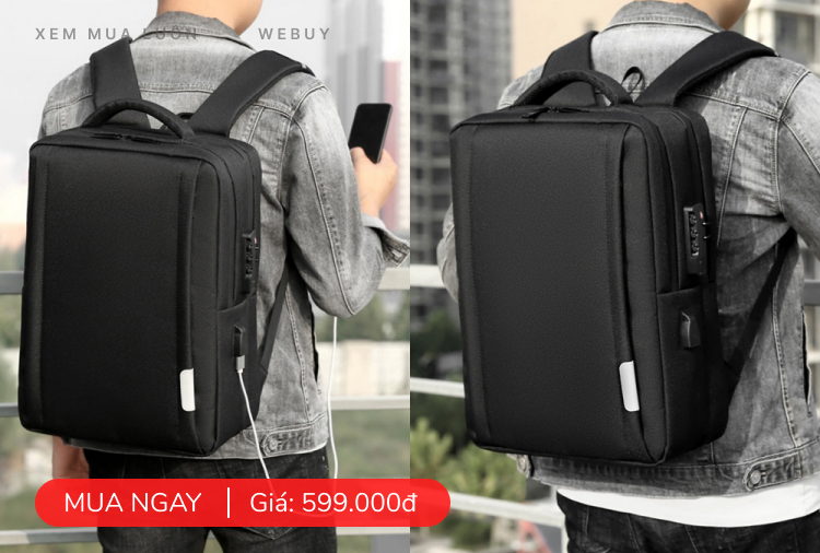 Using a Macbook must come with a shockproof bag, a luxury backpack of this quality to be worthy, some are on sale for only 186k ​​- Photo 6.