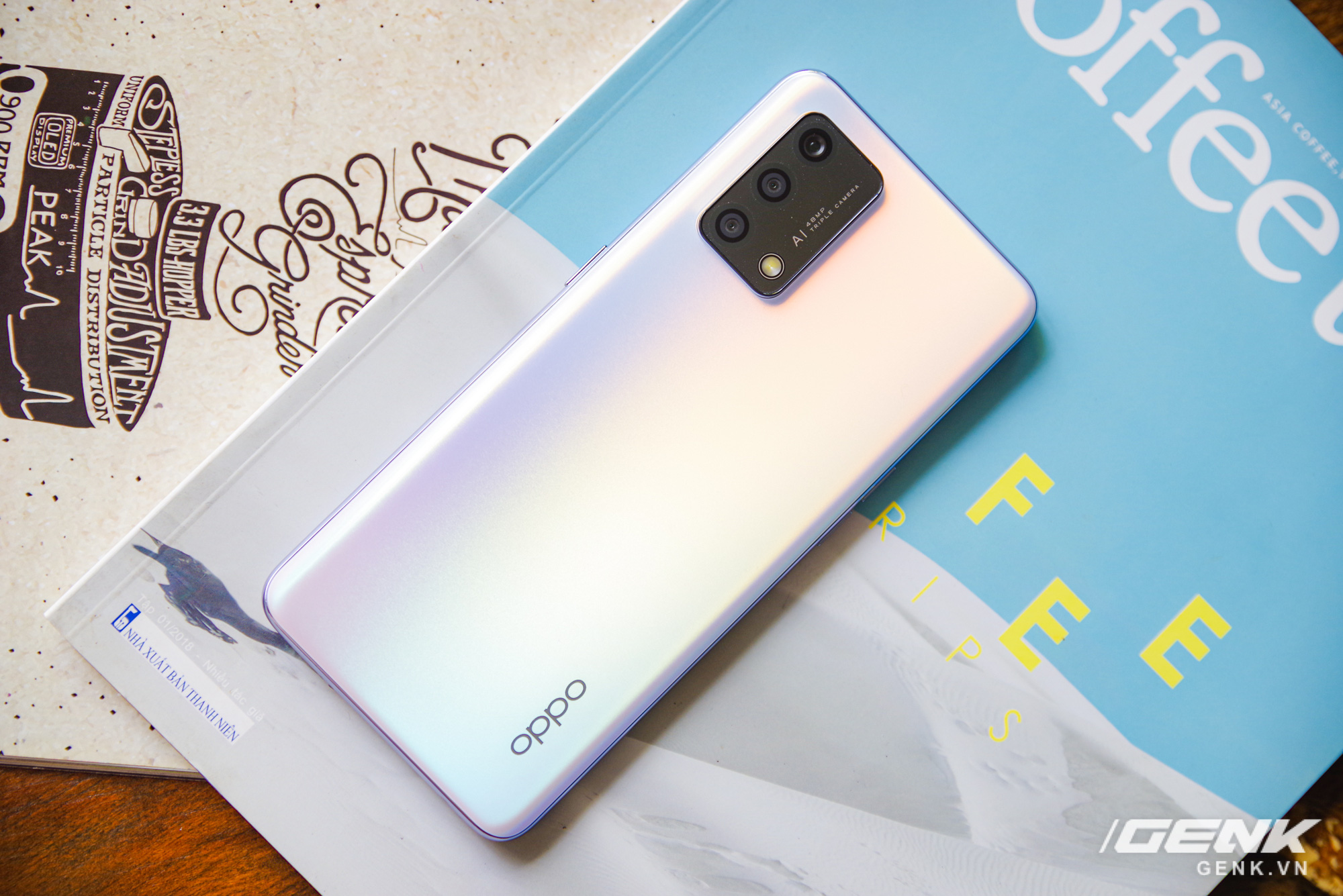 Close-up of official OPPO A95 in Vietnam: Slim and stylish design, 5000mAh battery with 33W fast charging, priced at 6.99 million - Photo 15.