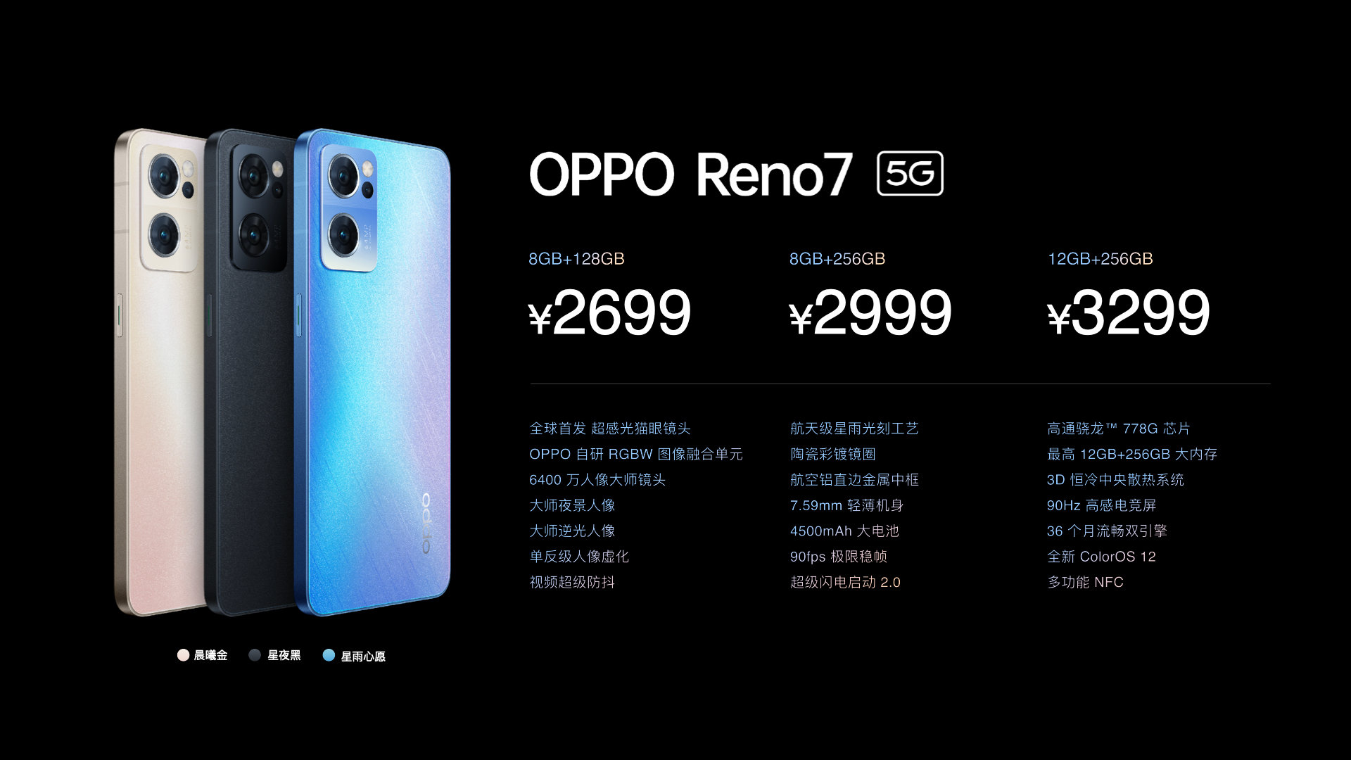 OPPO Reno7 series launched: There are three versions, the Pro version is equipped with LED lights around the camera, and the selfie camera uses an exclusive Sony sensor, priced from VND 7.8 million - Photo 9.