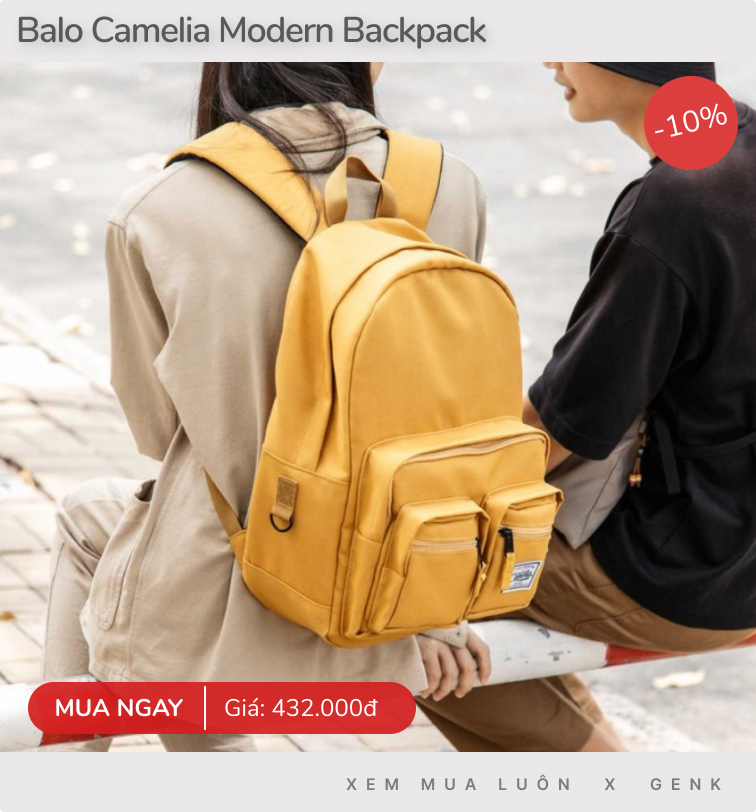 Recommend a series of convenient crossbody bags and backpacks for active boys, some items are on sale for almost half the price - Photo 4.