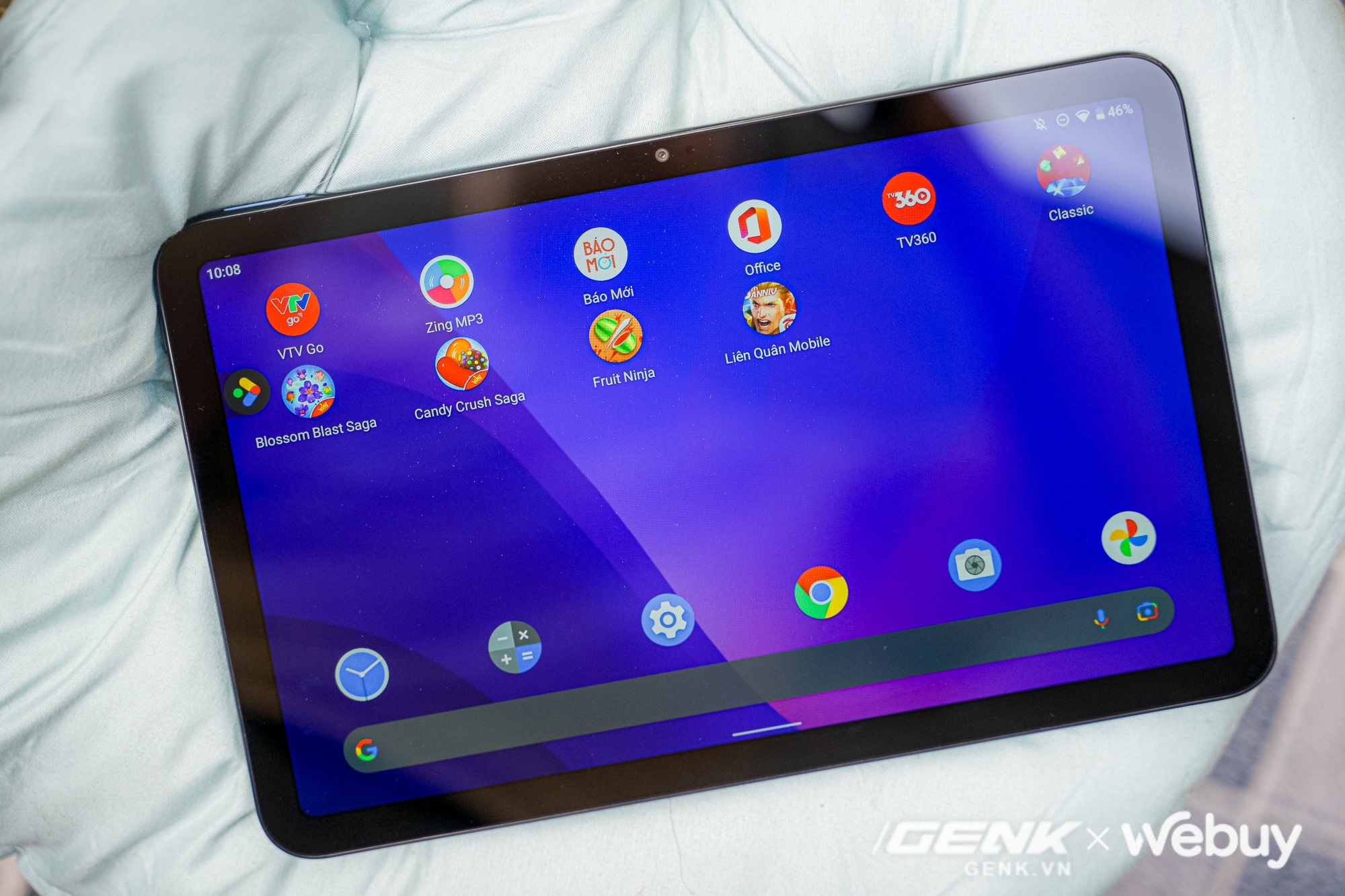 Đ&aacute;nh gi&aacute; Nokia T20: M&aacute;y t&iacute;nh bảng gi&aacute; rẻ đ&aacute;ng mua để học online, pin đến 2 ng&agrave;y, loa k&eacute;p, mic k&eacute;p chất lượng, chạy Android 11 gốc - Ảnh 12.