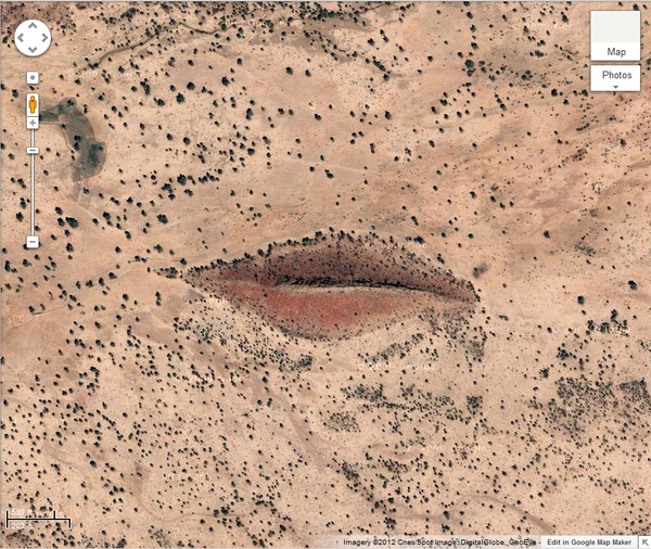 14 địa điểm kỳ lạ trên Google Earth - Ảnh 14.
